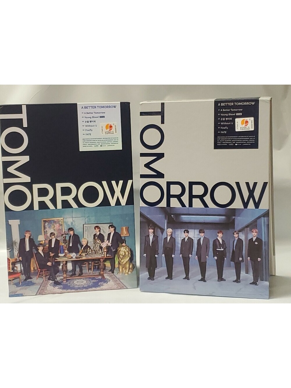 Drippin A Better Tomorrow 2-Set Gray & Blue Cover 80pg Booklets, Photocards NEW